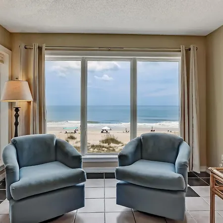 2 Bed/2 Bath Oceanfront Condo Sleeps 6. Oceanfront Deck And Pool.